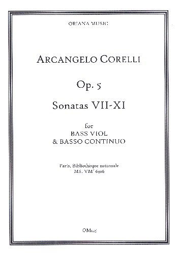 A. Corelli: Sonaten op. 5, VdgBc