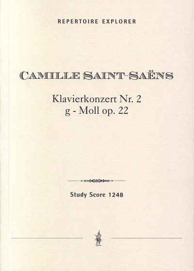 C. Saint-Saens: Konzert g-Moll Nr. 2 op.22, KlavOrch (Stp)