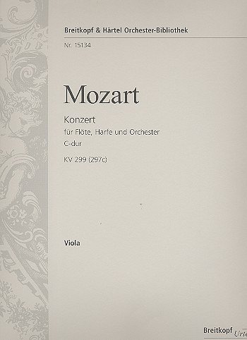 W.A. Mozart: Konzert für Flöte, Harfe und Orchester C-Dur KV 299