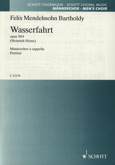 F. Mendelssohn Barth: Wasserfahrt h-Moll op. 50, Mch (Part.)
