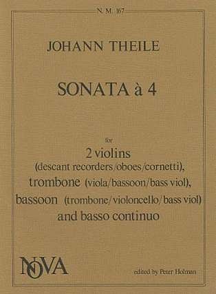 Theile Johann: Sonata A 4