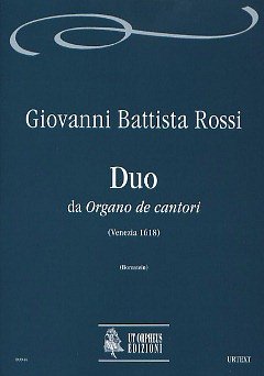 Rossi, Giovanni Battista: Duo from Organo de cantori (Venezia 1618)
