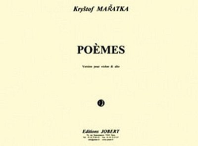 K. Maratka: Poèmes (Part.)