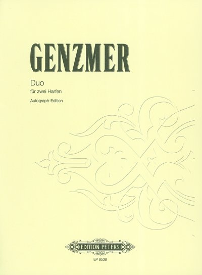 H. Genzmer: Duo für 2 Harfen