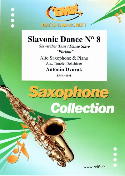 DL: A. Dvo_ák: Slavonic Dance No. 8, ASaxKlav