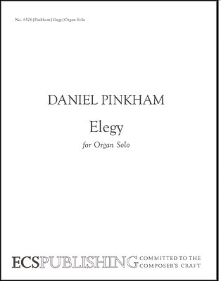 D. Pinkham: Elegy, Org