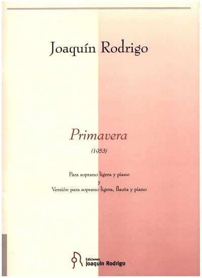 J. Rodrigo: Primavera (Stsatz)