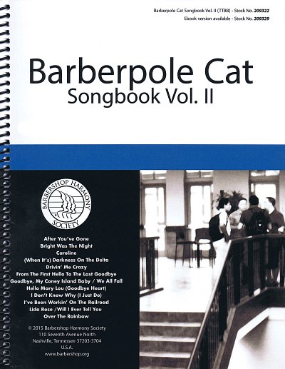 Barberpole Cat Songbook Volume 2, Mch4