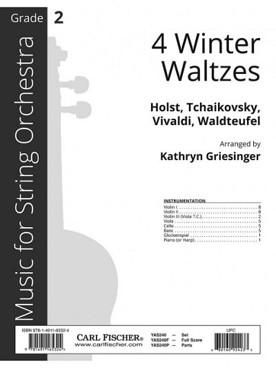 K. Griesinger: 4 Winter Waltzes, Stro (Part.)