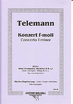 G.P. Telemann: Konzert F-Moll - Ob Str Bc