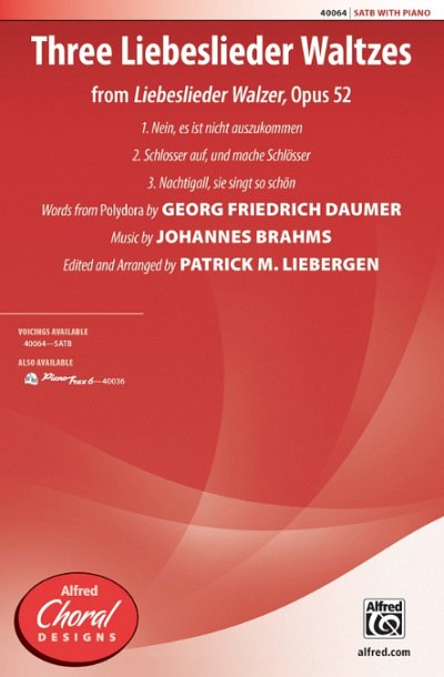 P.M. Liebergen: Three Liebeslieder Waltzes, Gch (Vl1)
