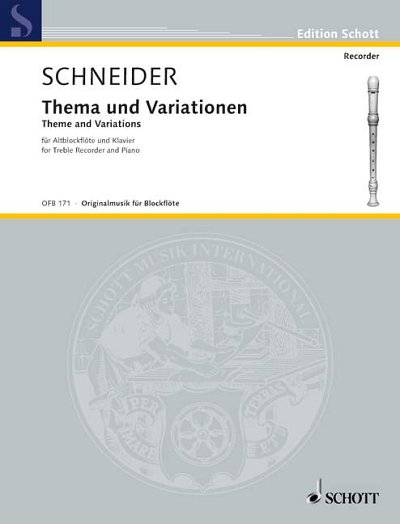 DL: O. Schneider: Thema und Variationen, AblfKlav