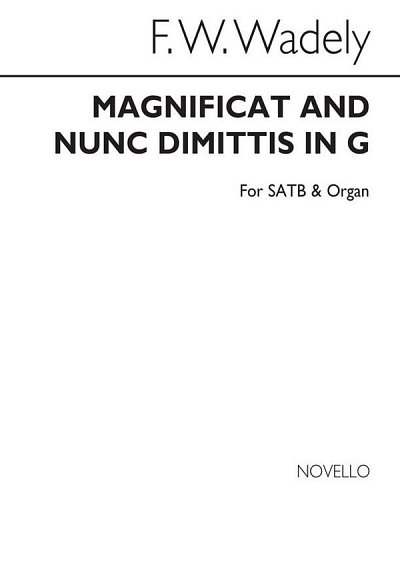 Magnificat And Nunc Dimittis, GchKlav (Chpa)