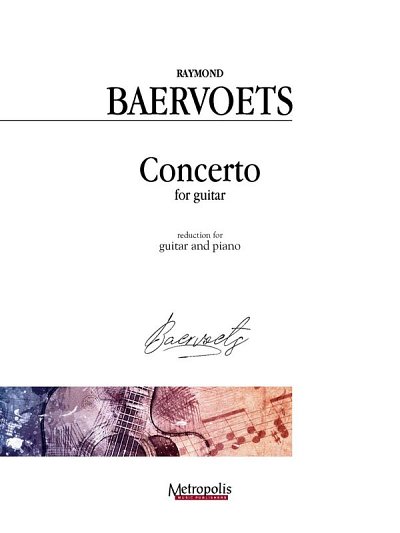 R. Baervoets: Concerto for Guitar