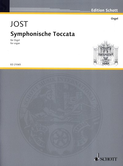 Ch. Jost: Symphonische Toccata, Org