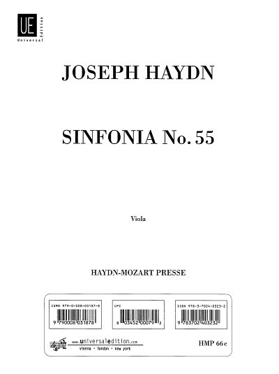 J. Haydn: Sinfonia Nr. 55 Es-Dur Hob. I:55, Sinfo (Vla)