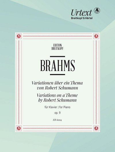 J. Brahms: Variationen über ein Thema von Robert Schum, Klav