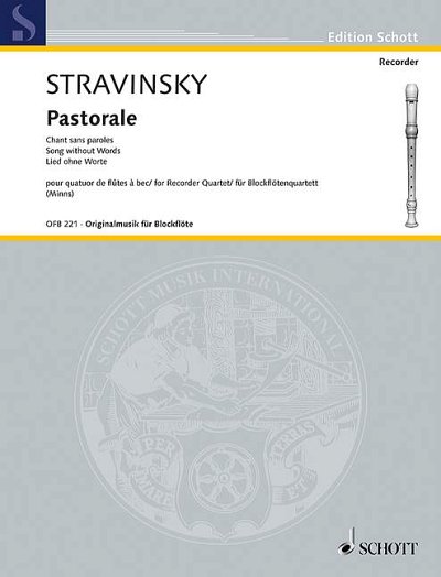 DL: I. Strawinsky: Pastorale (Pa+St)