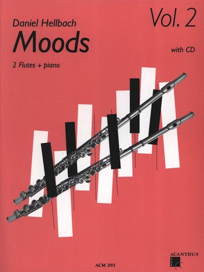 D. Hellbach: Moods 2, 2FlKlav (KlavpaSt+CD)