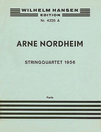 A. Nordheim: String Quartet, 2VlVaVc (Part.)