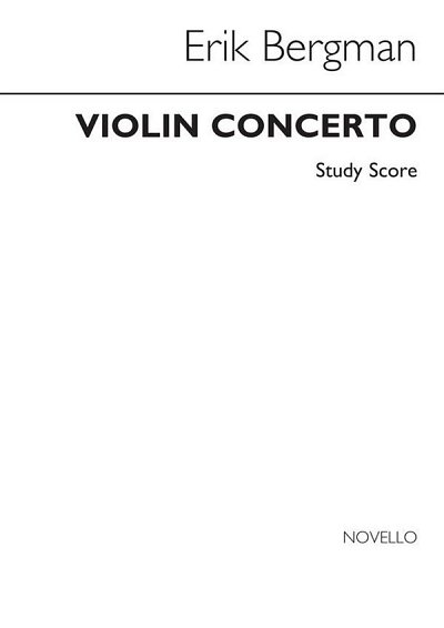 E. Bergman: Violin Concerto (Bu)
