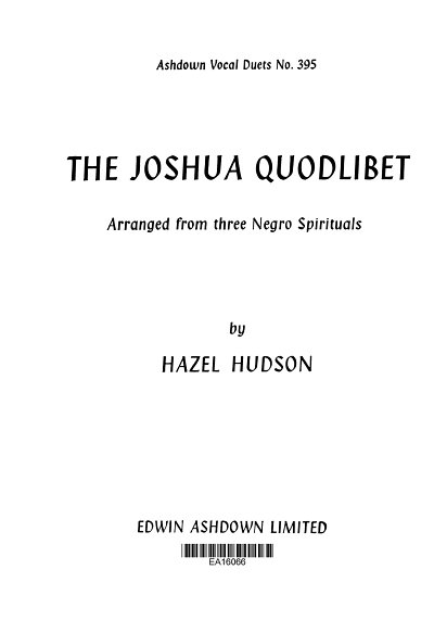 H. Hudson: The Joshua Quodlibet