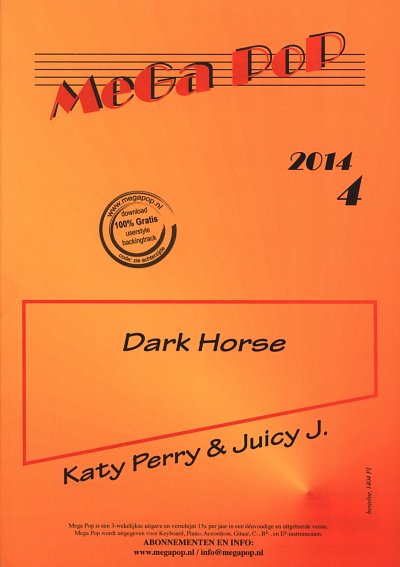 P. Katy: Dark Horse, Klavier