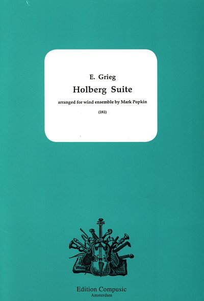 E. Grieg: Aus Holbergs Zeit - Suite Op 40, Bls (Pa+St)