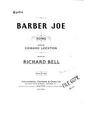 DL: R. Bell: Barber Joe, GesKlav