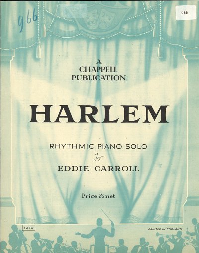 DL: E. Carroll: Harlem, Klav