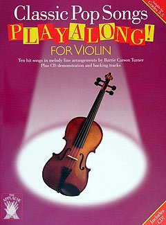 Classic Pop Songs Playalong For Violin, Viol