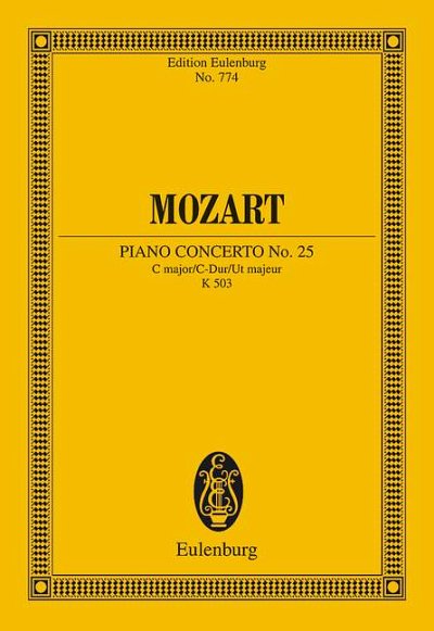 DL: W.A. Mozart: Konzert Nr. 25 C-Dur, KlavOrch (Stp)