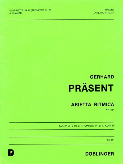Praesent Gerhard: Arietta Ritm Ica
