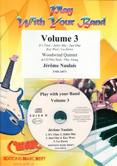 J. Naulais: Play With Your Band Volume 3, 5Hbl (+CD)