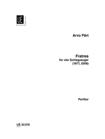 A. Pärt: Fratres  (Stp)