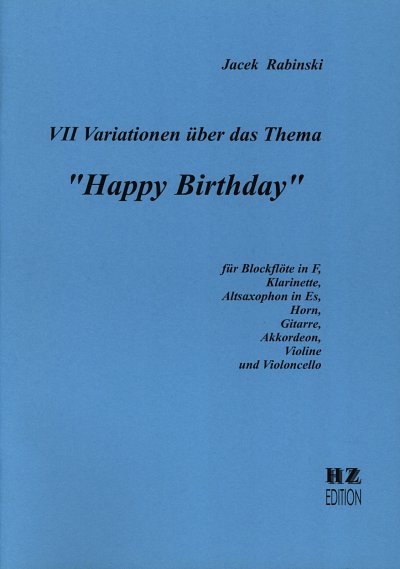Rabinski Jacek: Happy Birthday - 7 Variationen