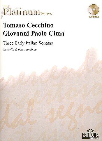 G.P. Cima: Three Early Italian Sonatas, VlBc (+CD)