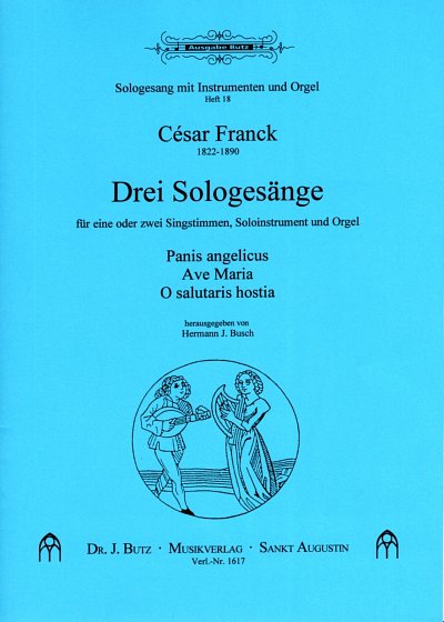C. Franck: Drei Sologesaenge Sologesang mit Instrumenten und