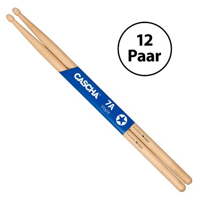 Drumsticks 7A Maple (12 Paar) (Drumst)