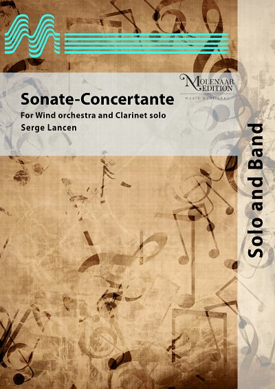 S. Lancen: Sonate Concertante, KlarBlaso (Pa+St)