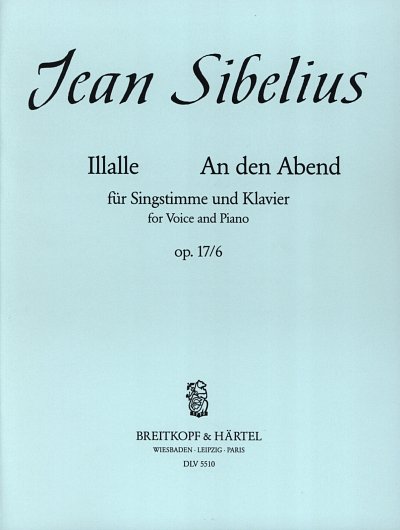 J. Sibelius: Illalle Op 17/6