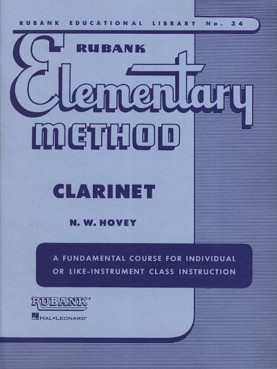 N.W. Hovey: Rubank Elementary Method - Clarinet, Klar