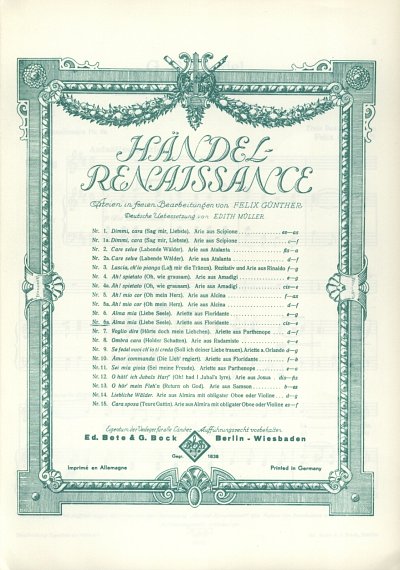 G.F. Händel: Händel-Renaissance