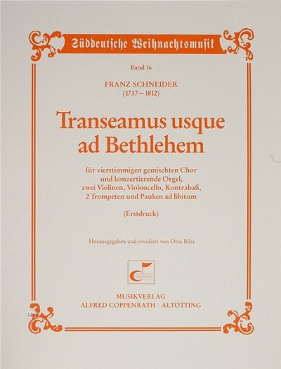 S. Franz: Transeamus usque ad Bethlehe, Gch2TrpStrOr (Part.)