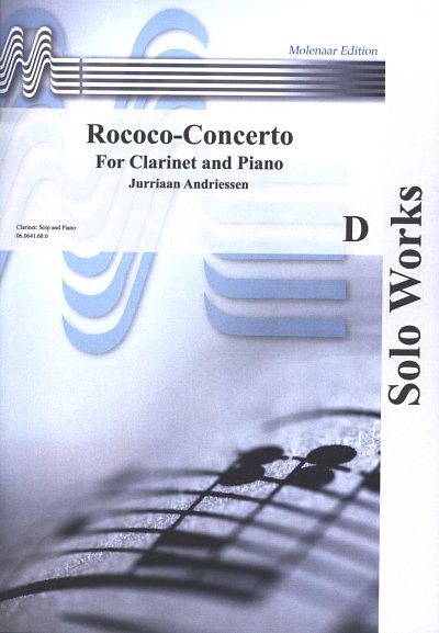 J. Andriessen: Rococo-Concerto, KlarKlv (KlavpaSt)