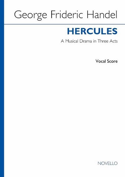 G.F. Haendel: Hercules (Ed. Peter Jones) (Vocal Score)