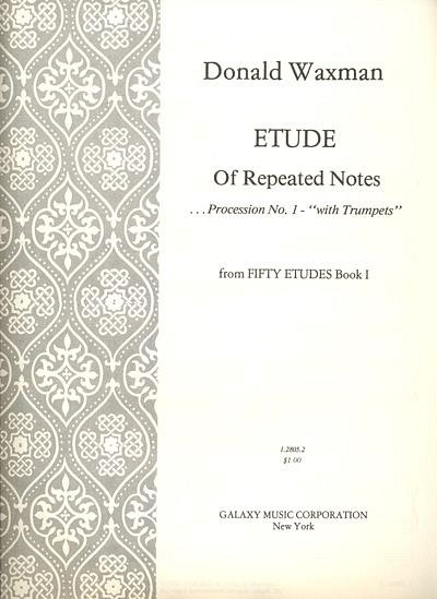 Etude No. 2: Repeated Notes (Bu)