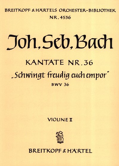 AQ: J.S. Bach: Kantate 36 Schwingt Freudig Euch Emp (B-Ware)
