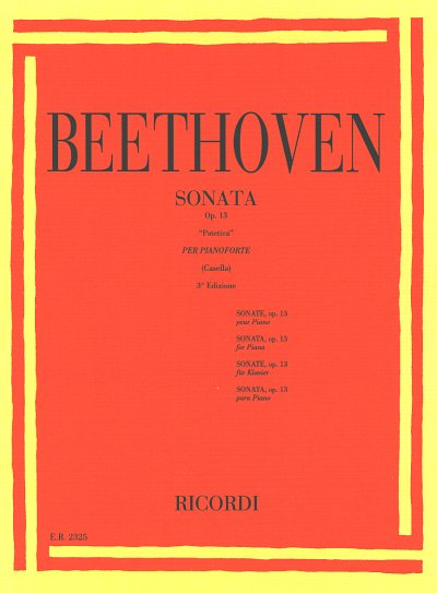 L. van Beethoven et al.: 32 Sonate: N. 8 In Do Min. Op. 13 'Patetica'