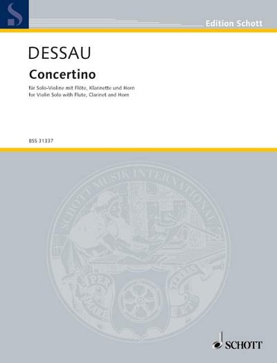 P. Dessau: Concertino